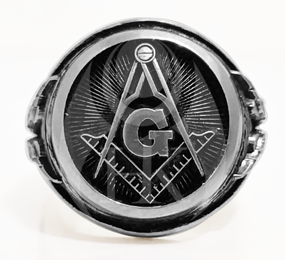 Round Masonic Ring